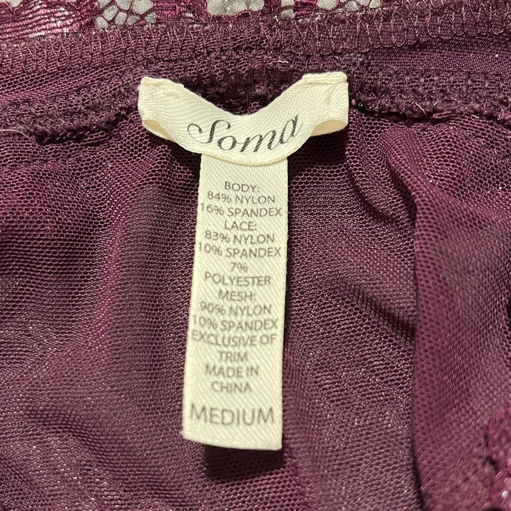 Soma Sensual Satiny Lace Cami - Picture 8 of 8